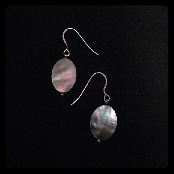 Sterling silver & Pearly Earrings