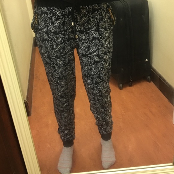 soft paisley pants