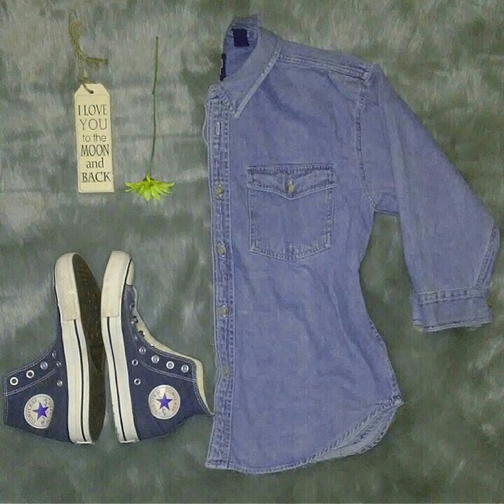 Vintage Gap jean shirt