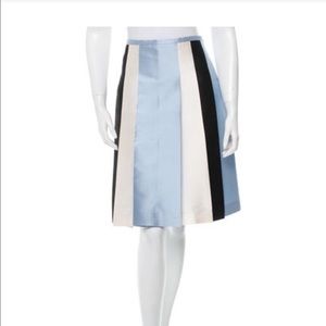 MICHAEL KORS PLEATED FLARE SKIRT
