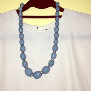 Blue necklace