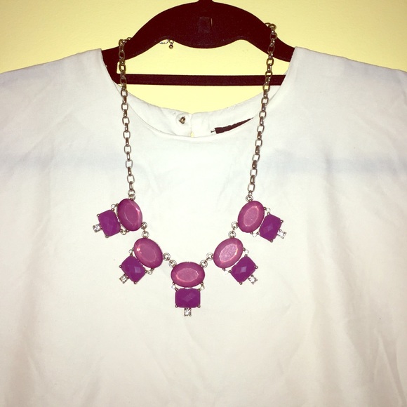 Purple necklace