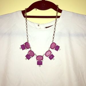 Purple necklace