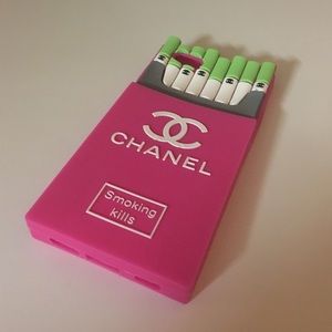 Chanel Silicone Smoking Kills IPhone 6 6s Case