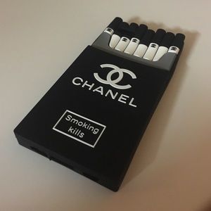 Chanel Silicone Smoking Kills IPhone 6 6s Case