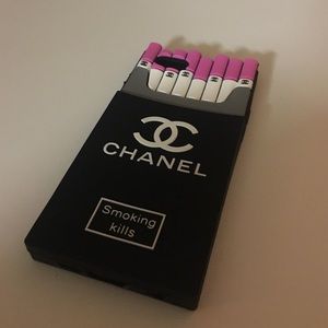 Chanel Silicone Smoking Kills IPhone 6 6s Case