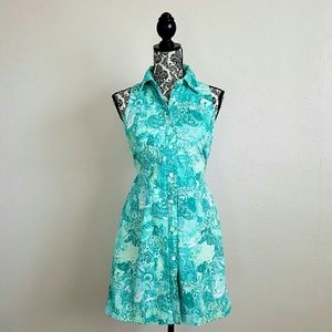 Lilly Pulitzer button dowm shirt dress