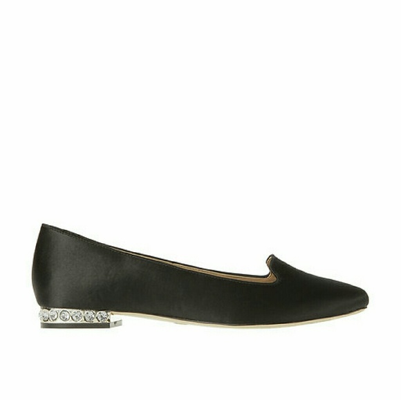 Ann Taylor Satin Flat