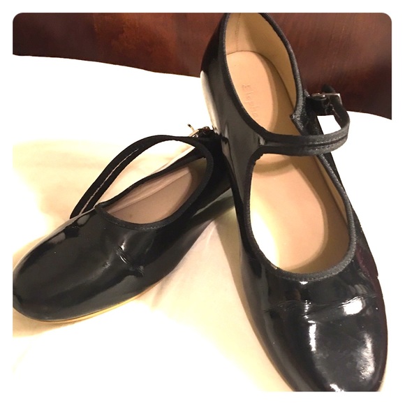 Girls Mary Jane patten leather shoes