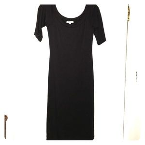 Soft Fitted Little Black Dress