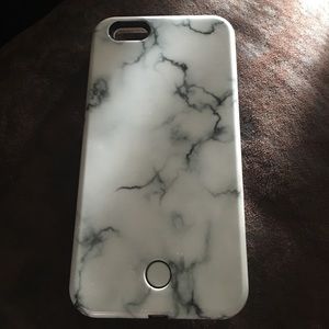 Marble light I phone 6 plus case