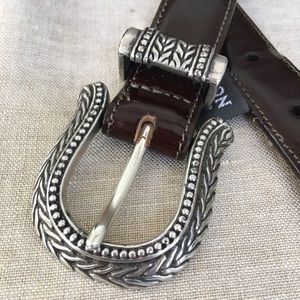 Brighton Belt Dark Brown Style 22309 Medium