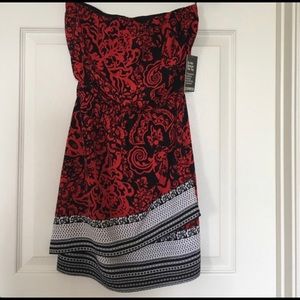 NWT strapless dress size XS