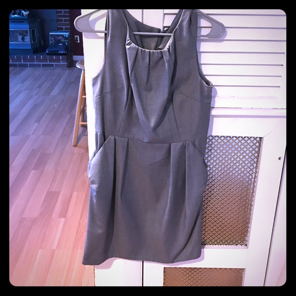 Grey Dress w/Pockets