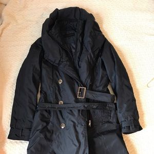 Steve Madden Navy Trench Size S