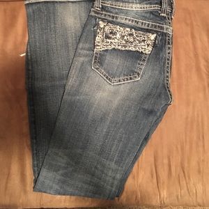 Miss me boot cut jeans size 30