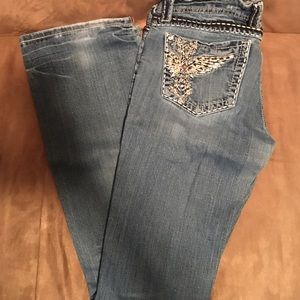 Miss me boot cut jeans size 29