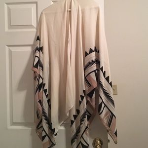Aztec Print Shawl