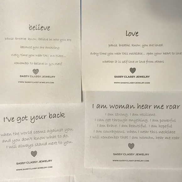 Gold Heart Best Friend Necklace Gift Message Card - Picture 7 of 8