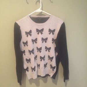 Cute Graphic J. Crew Wool Blend Sweater