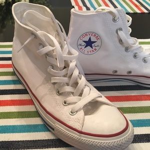 Converse All Star high tops. Barely worn!