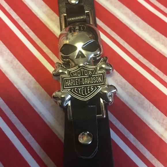 Harley Davidson Leather bracelet