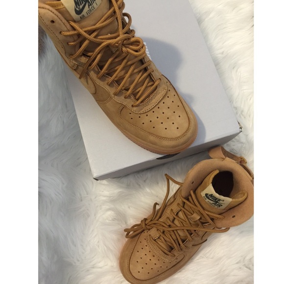 Nike Shoes - Air Force One High (Wheat)