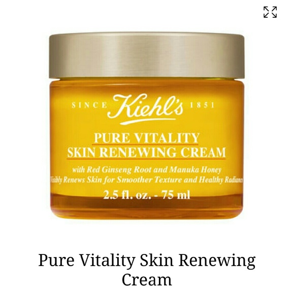 Kiehls Pure Vitality Skin Renewing Cream 2.5oz.