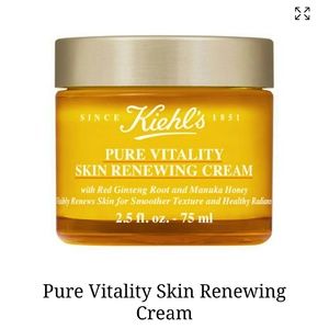 Kiehls Pure Vitality Skin Renewing Cream 2.5oz.