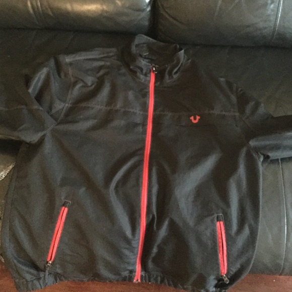 True religion windbreaker jacket