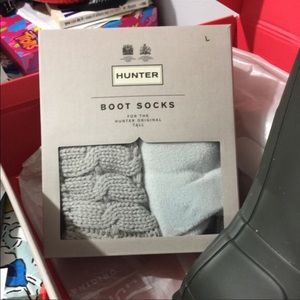 Hunter boot socks brand new