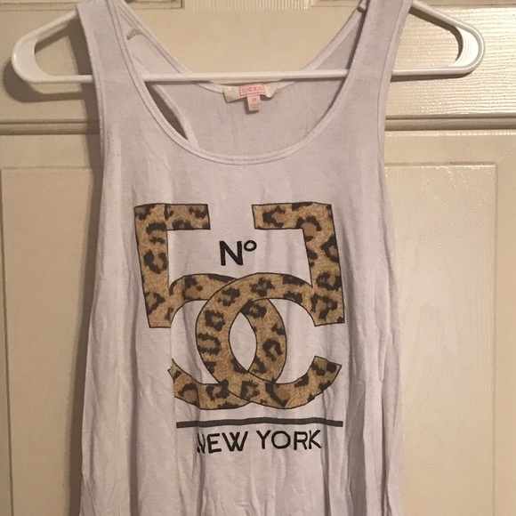 Chanel number 5 New York tank