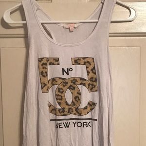 Chanel number 5 New York tank