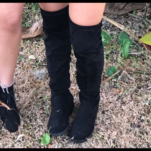 Over the knee boots