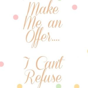 All offers will be considered!!