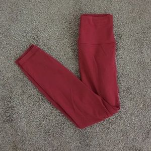 Lululemon Align 7/8 Legging in Rosewood