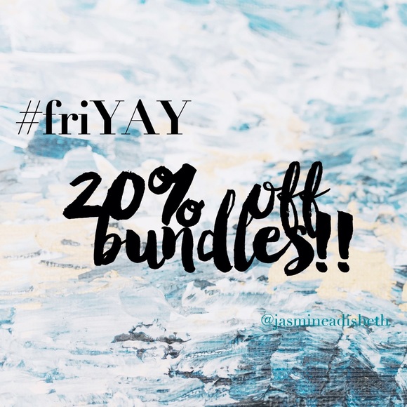 #friYAY 🎉🎉 20% off bundles only on Fridays🎉🎉