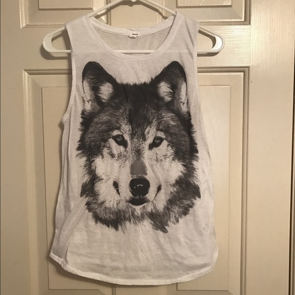 GARAGE medium wolf shirt