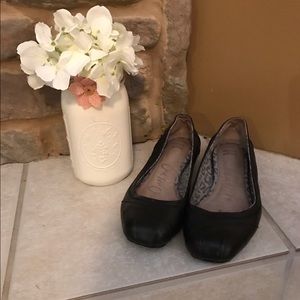 Leather Toms Ballet Flats
