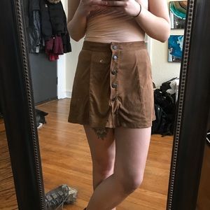 American Eagle Suede Skirt