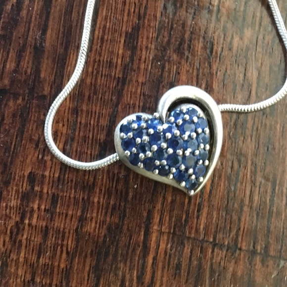 Sapphire necklace jewelry