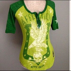 Affliction Graphic Top