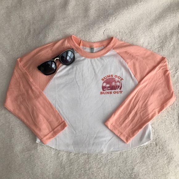 American Apparel Graphic Baseball Tee