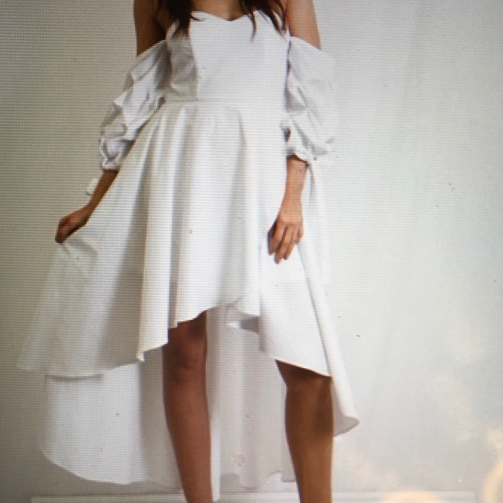WHITE LOLITA DRESS-PRICE FIRM - Picture 2 of 7