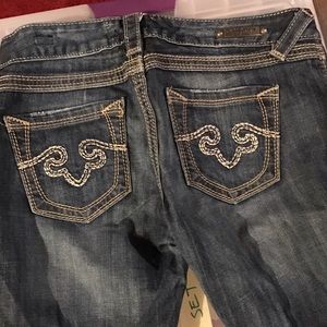 Express Rerock skinny jeans