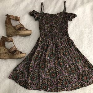 Off The Shoulder Babydoll Dress