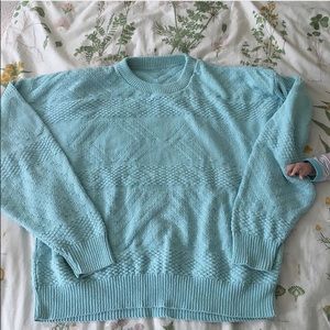 Vintage oversized cotton sweater