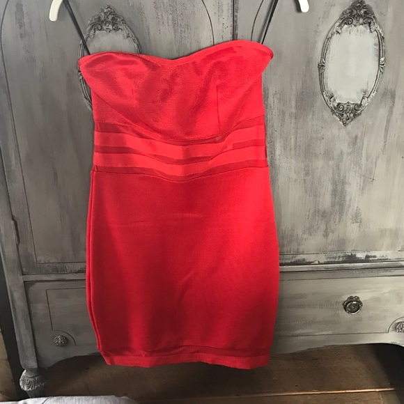Forever 21 red party dress