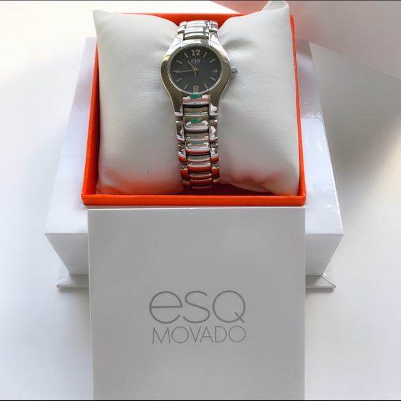 Movado Accessories - NEW Ladies ESQ Movado watch with date.