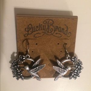 Lucky Brand Hummingbird Earrings